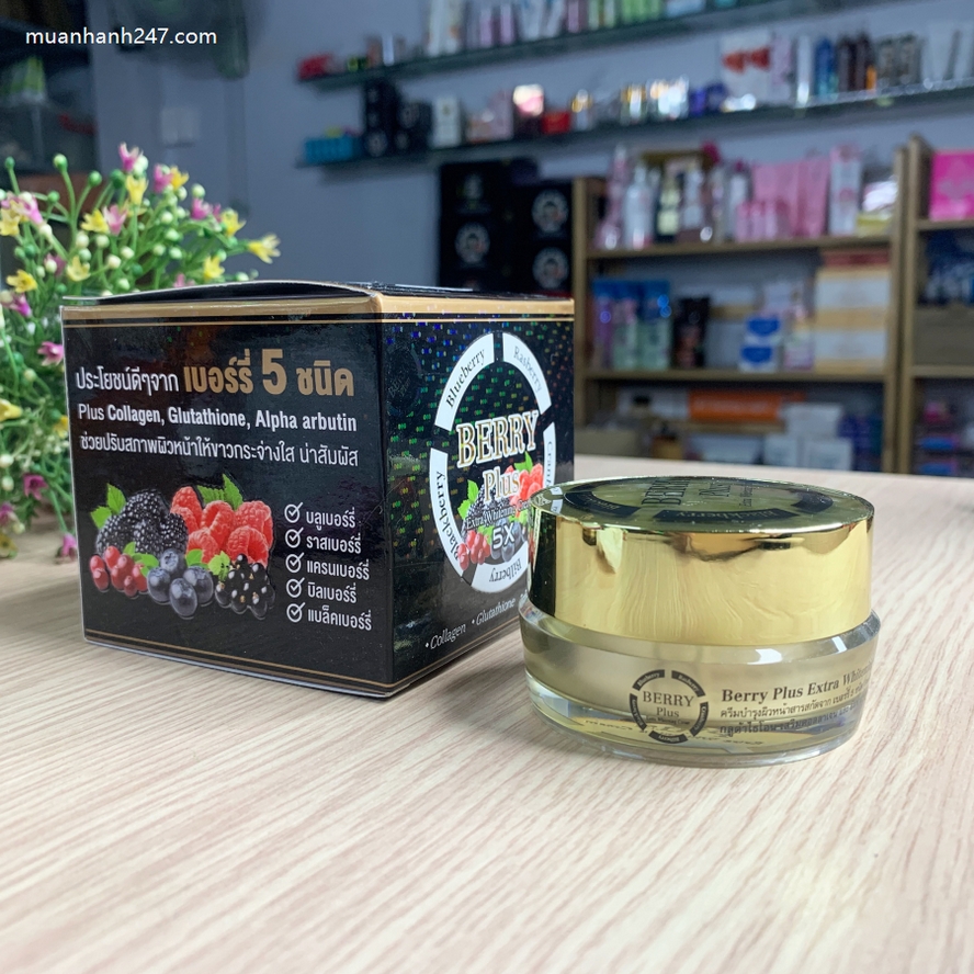Kem Trị Nám Berry Plus Extra Whitening Cream Thái Lan