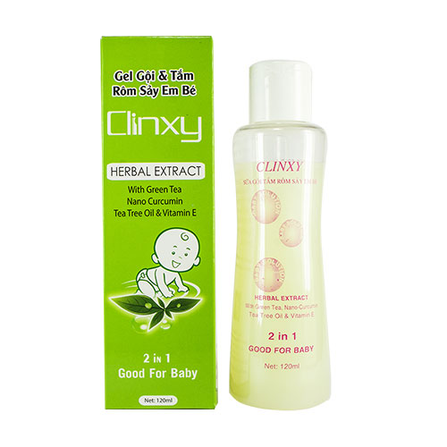 Gel Gội - Tắm Rôm Sảy Em Bé