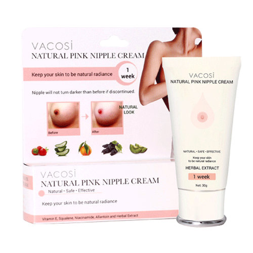 Kem Làm Hồng Nhủ Hoa Vacosi Natural Pink Nipple Cream