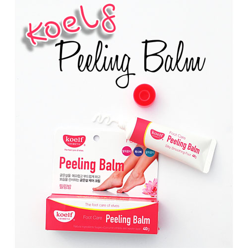 Kem trị nứt gót chân Koelf- Peeling Balm Hàn Quốc