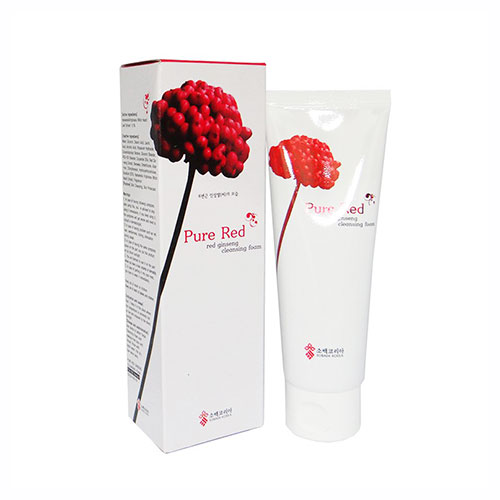 Pure Red Sobeak Sữa Rửa Mặt Nhân Sâm Hàn Quốc 100ml Cách Dùng Hiệu Quả Pure Red Sobeak Sữa Rửa Mặt
