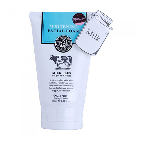 Scentio Milk Plus Sữa Rửa Mặt Whitening 100ml Thái Lan