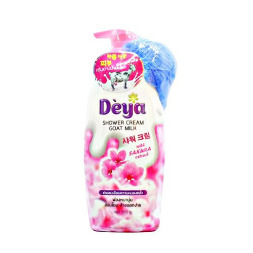 Sữa Tắm Deya Thái Lan Kèm Bông Tắm 850g