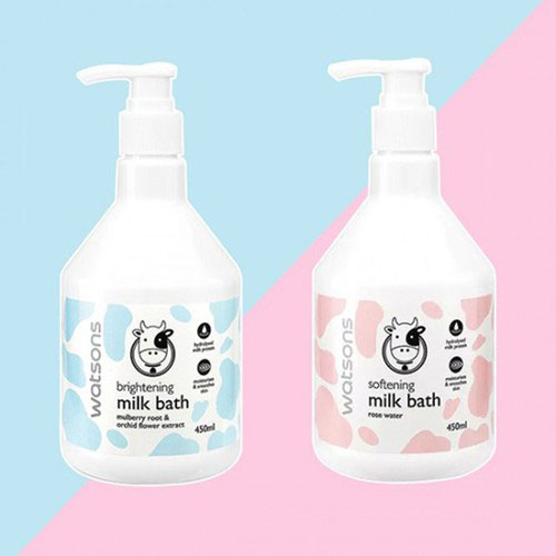 Sữa Tắm Muối Sữa Bò Waston Milk Bath Thái Lan Chính Hãng