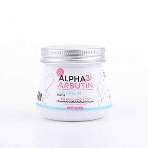 Tẩy Tế Bào Mặt Và Toàn Thân Alpha Arbutin Scrub 3 Plus Thái Lan