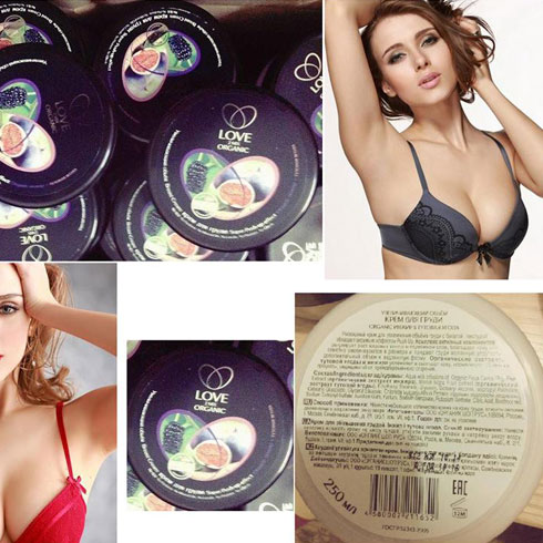 Kem Massage Nâng Ngực Love 2 Mix Organic Nga