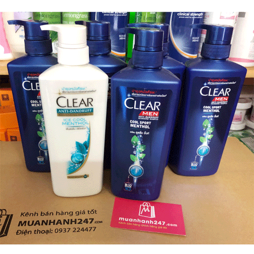 Dầu Gội Clear Thái Lan