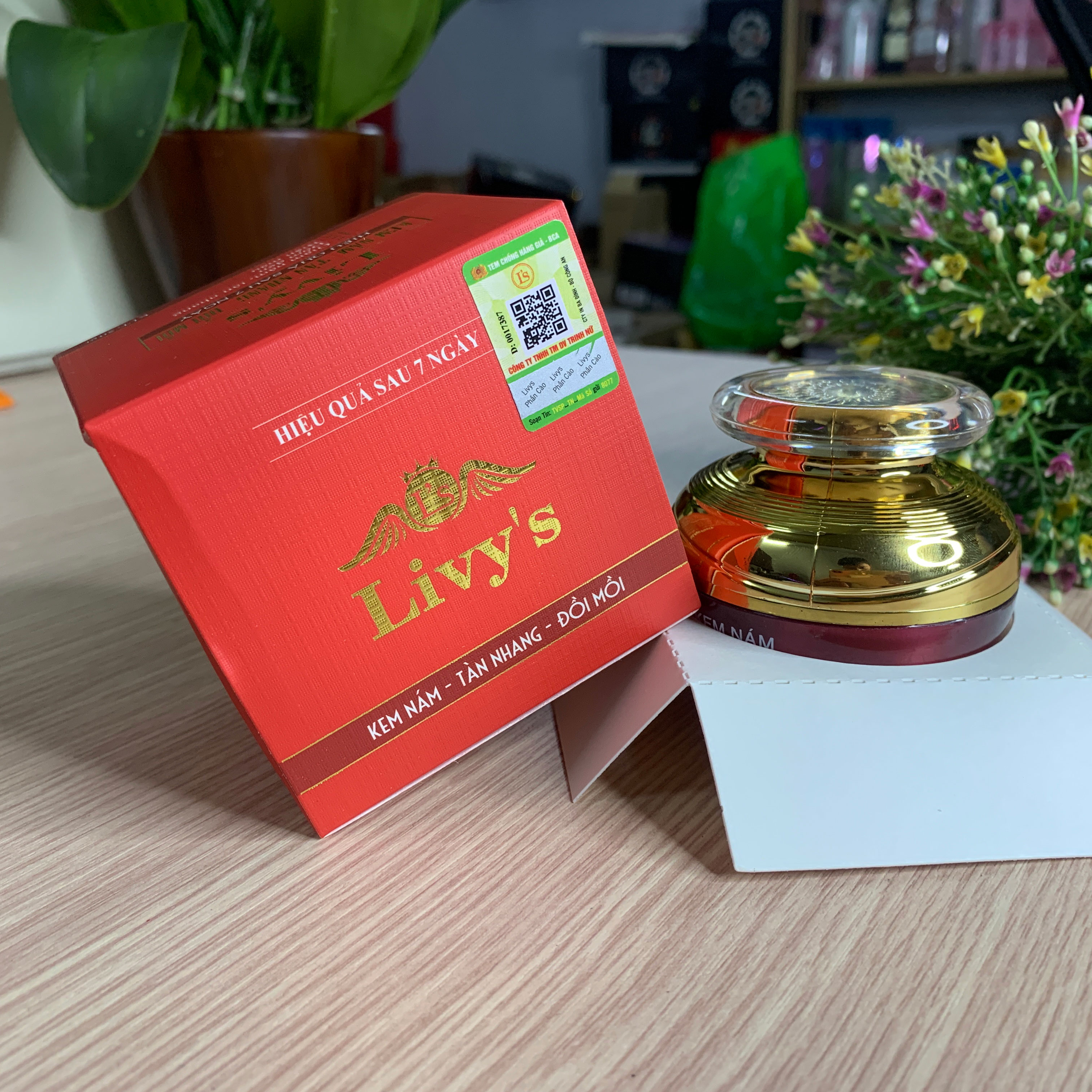 Kem Livy Trị Nám Tàn Nhang Đồi Môi