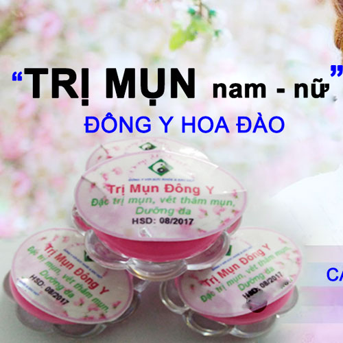 Kem trị mụn hoa đào