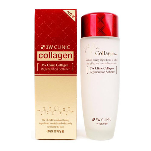 3W Clinic Collagen White Nước Hoa Hồng Sạch Da
