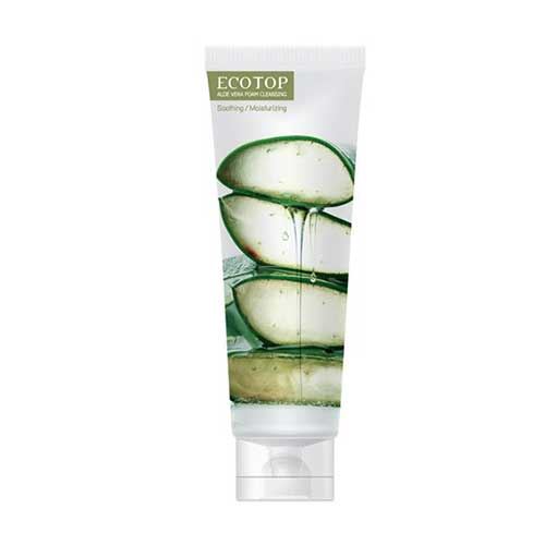 Ecotop Aloe Vera Foam Cleansing Sữa Rửa Mặt Nha Đam 120ml