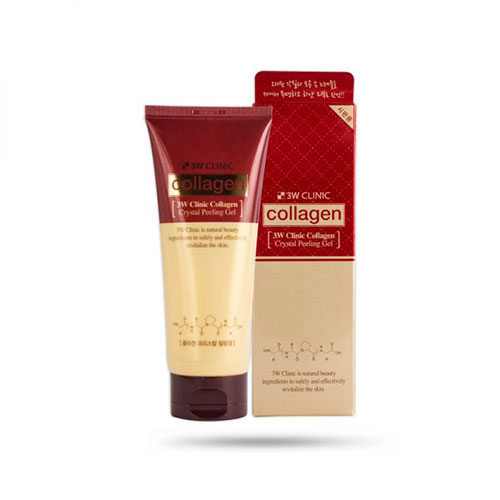Tẩy Tế Bào Chết 3W Clinic Collagen Crystal Peeling Gel