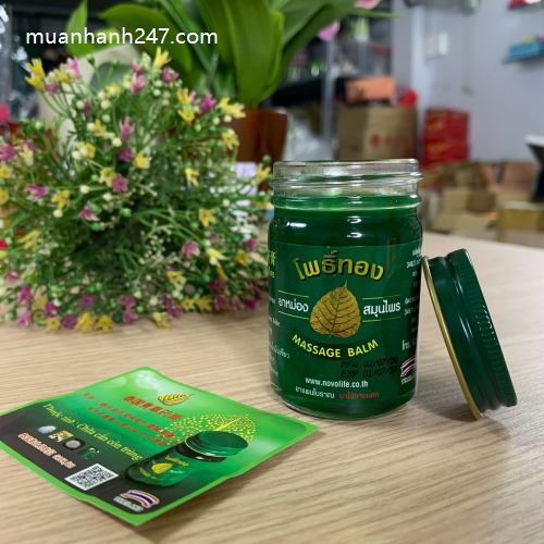 Dầu Cù là Massage Balm Lá Bồ Đề Thái Lan 50g