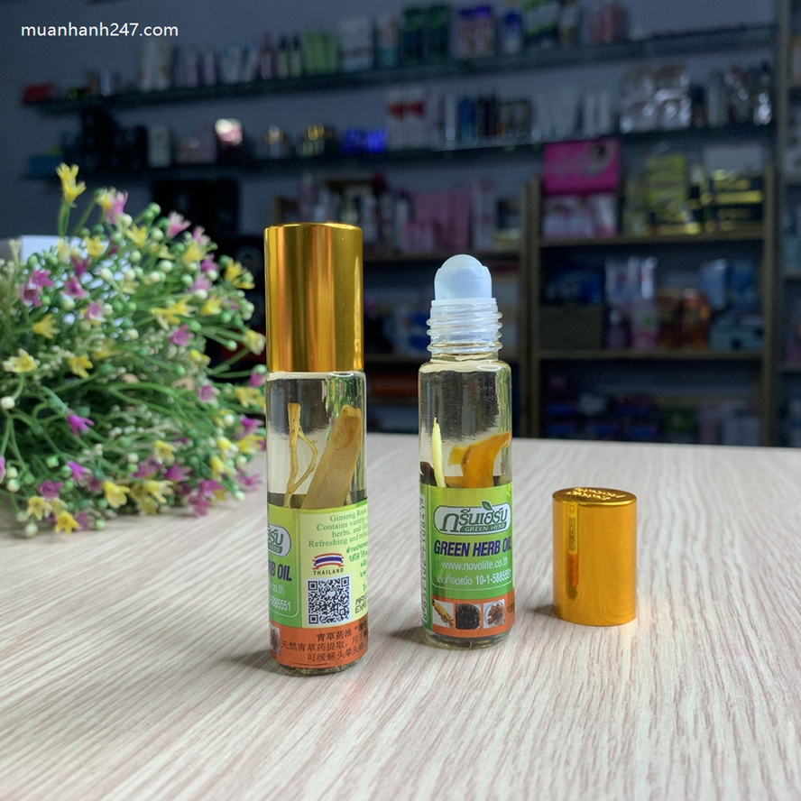 Dầu Lăn Tinh Dầu Nhân Sâm Thái Lan
