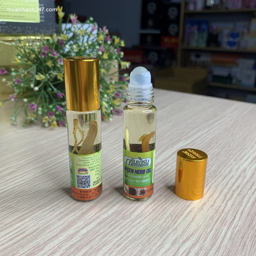 Dầu Lăn Tinh Dầu Nhân Sâm Thái Lan