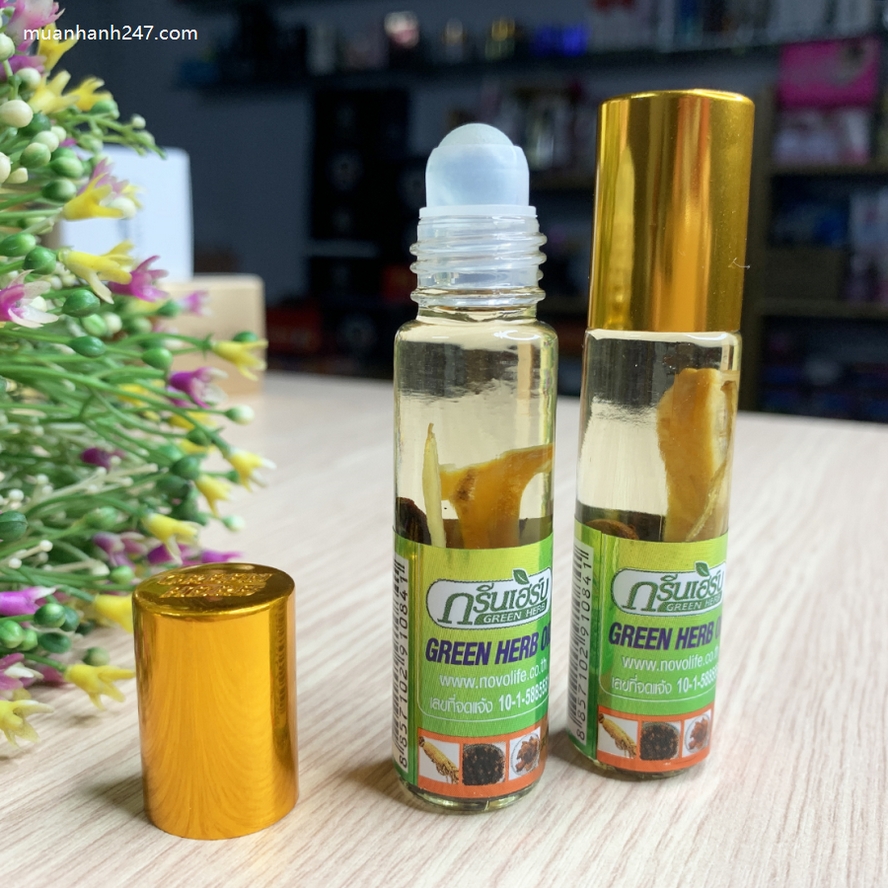 Dầu Lăn Tinh Dầu Nhân Sâm Thái Lan