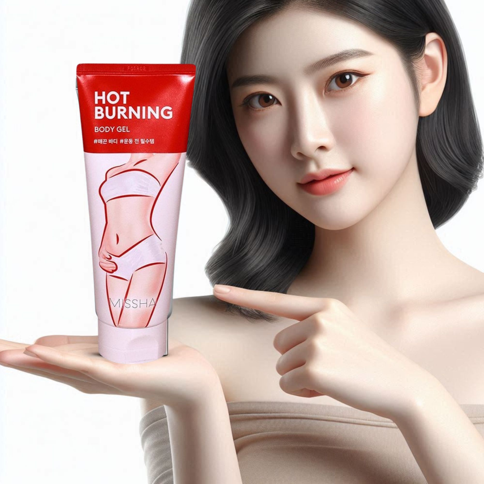 Gel Giảm Mỡ Missha Hot Burning Perfect Body Gel 200ml