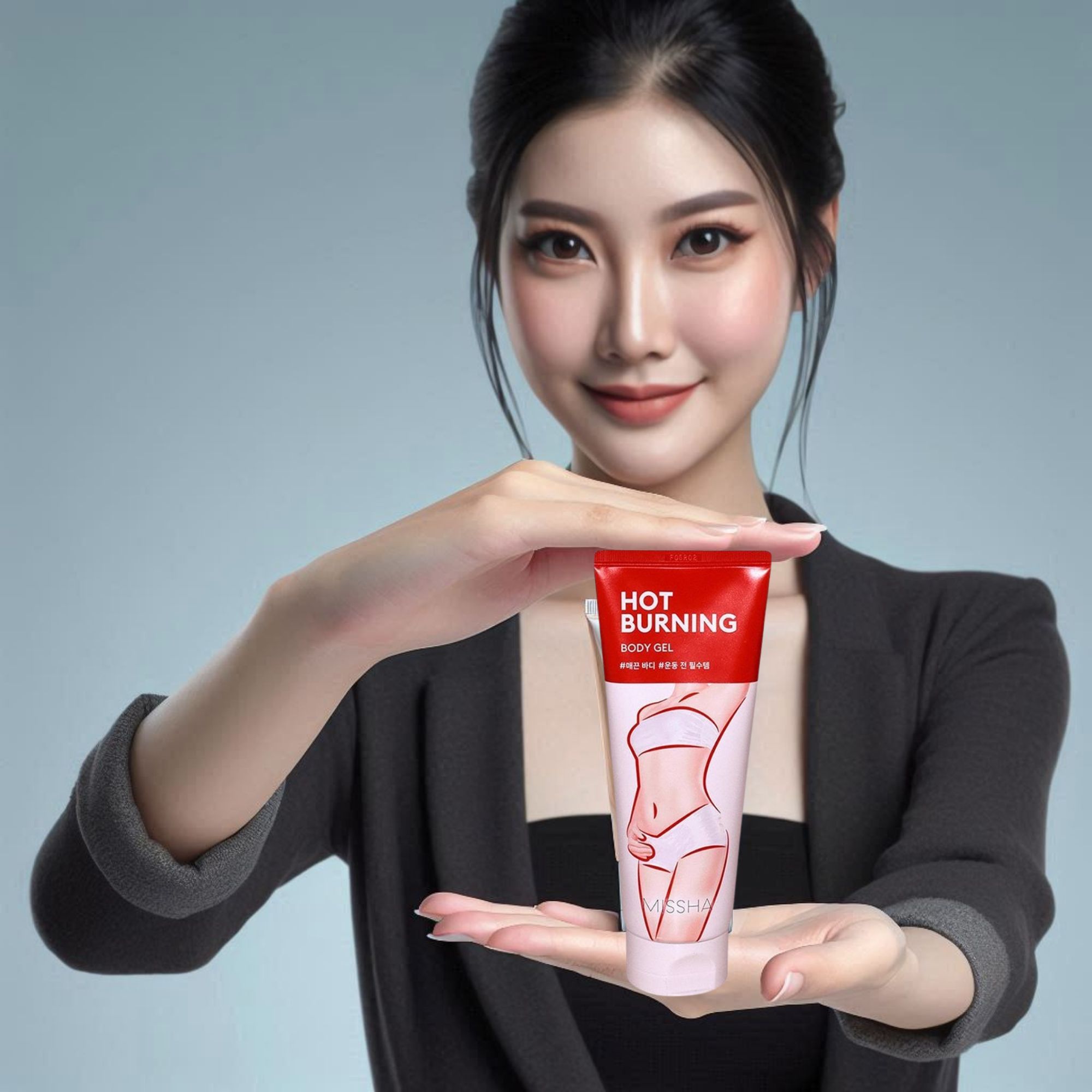 Gel Giảm Mỡ Missha Hot Burning Perfect Body Gel 200ml