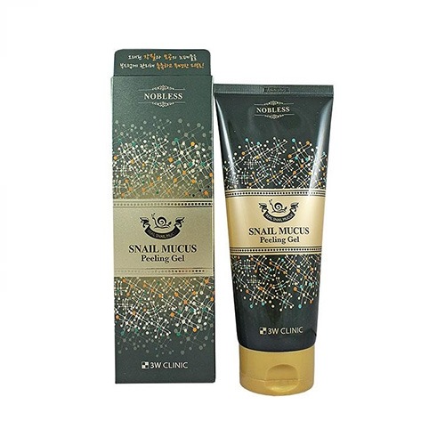 Gel Tẩy Tế Bào Chết Ốc Sên Snail Mucus Peeling Gel 3W Clinic