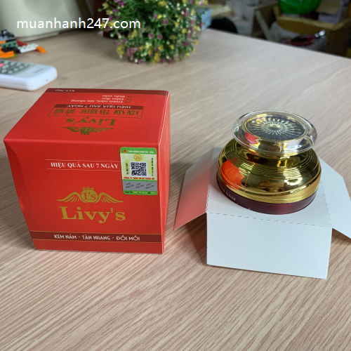 Kem Livy Trị Nám Tàn Nhang Đồi Môi