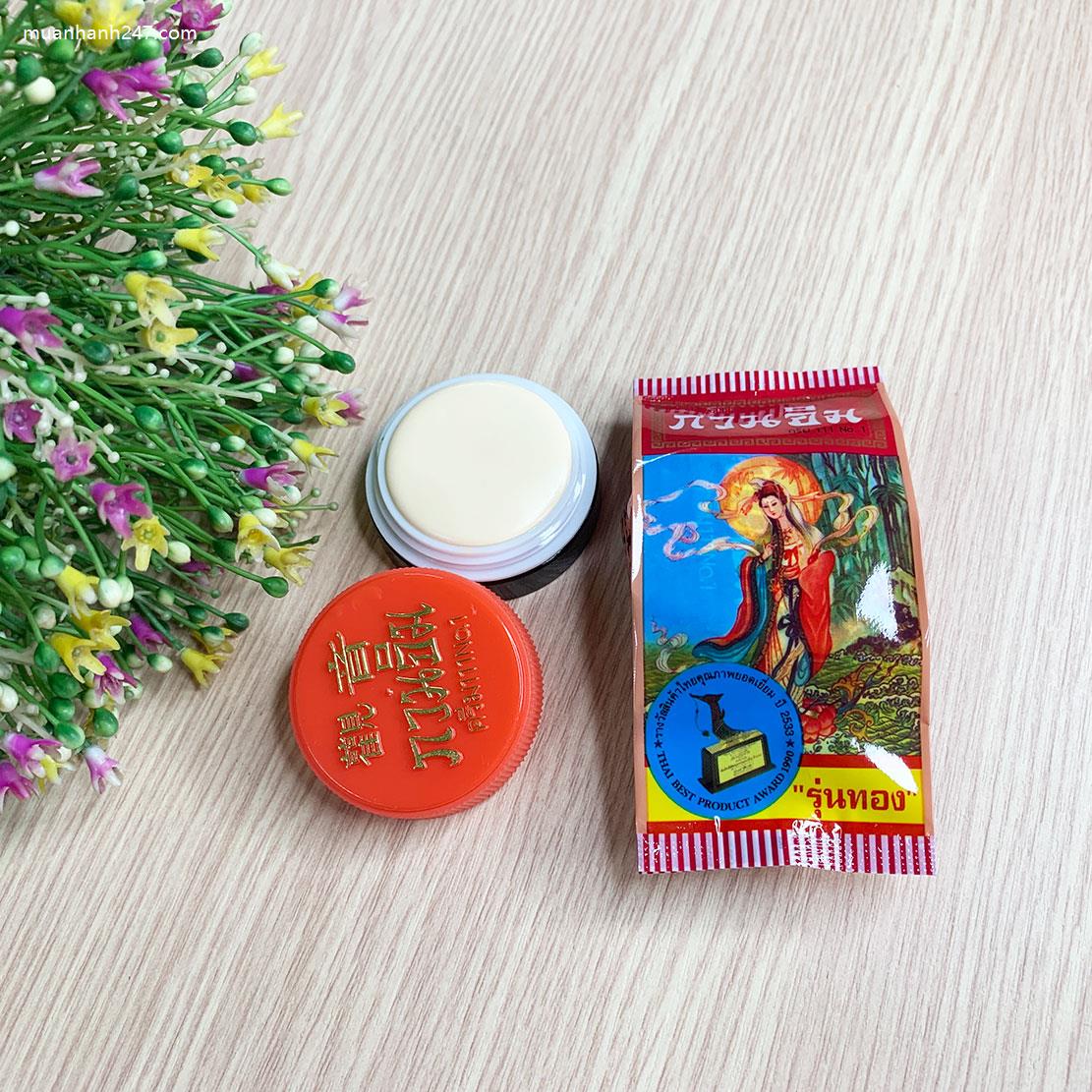 Kem Ngọc Trai Trị Mụn Và Dưỡng Trắng Da Quan Âm Kuan Im Thái Lan