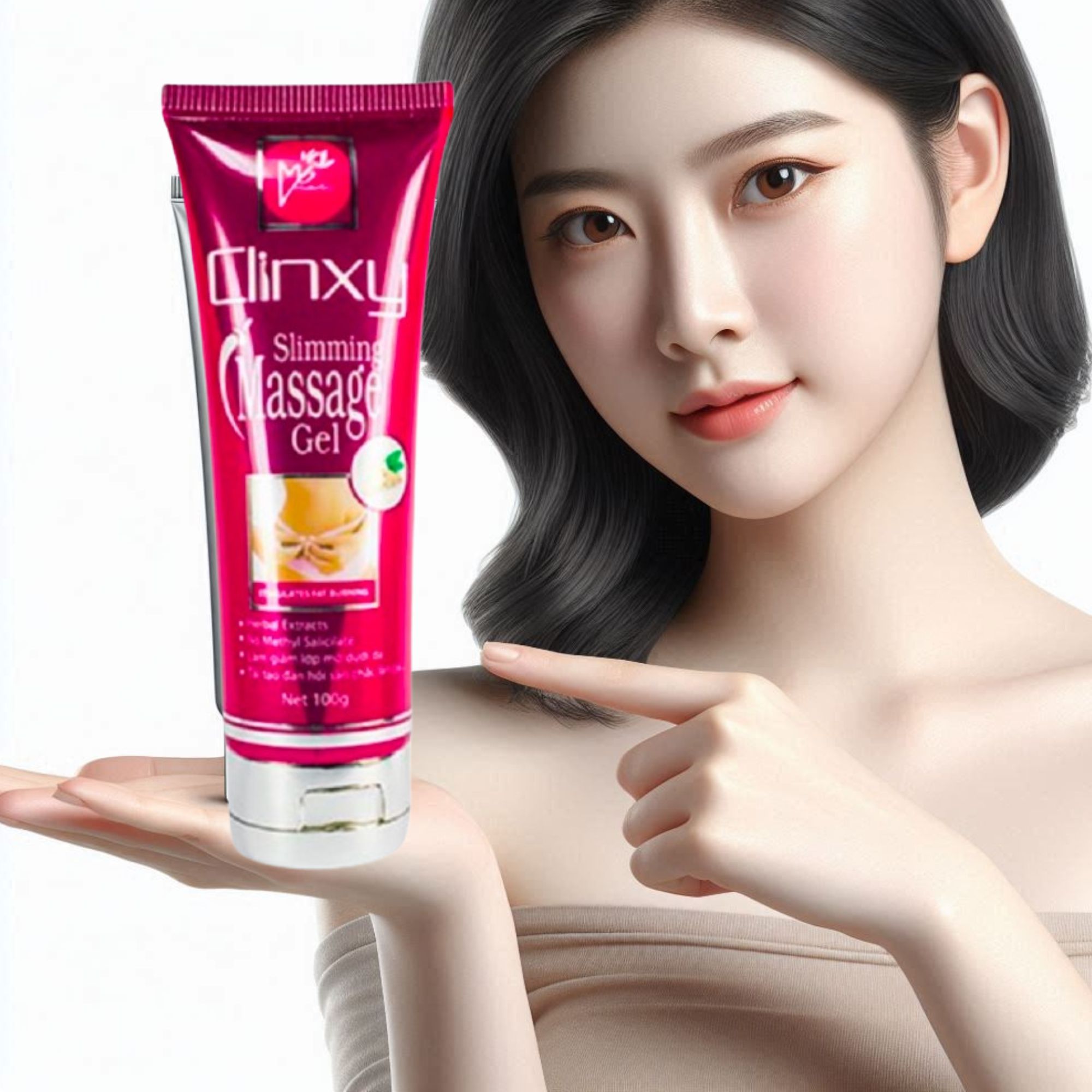 Kem Xoa Tan Mỡ Bụng Clinxy Slimming Massage Gel