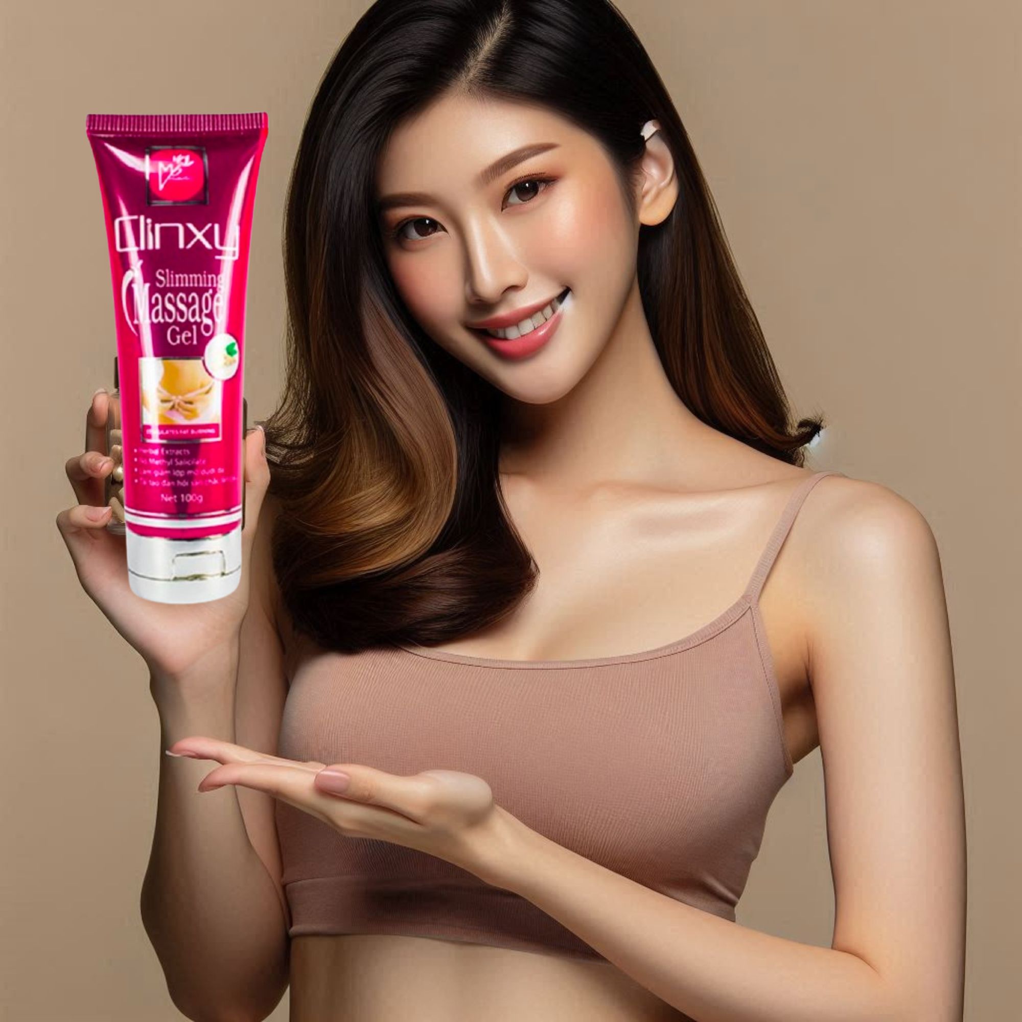 Kem Xoa Tan Mỡ Bụng Clinxy Slimming Massage Gel
