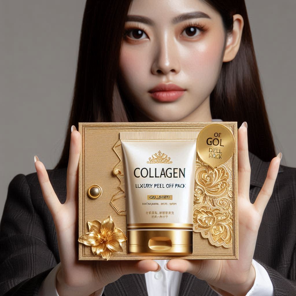Mặt Nạ Vàng Tinh Chất Collagen And Luxury Gold Peel Off Pack