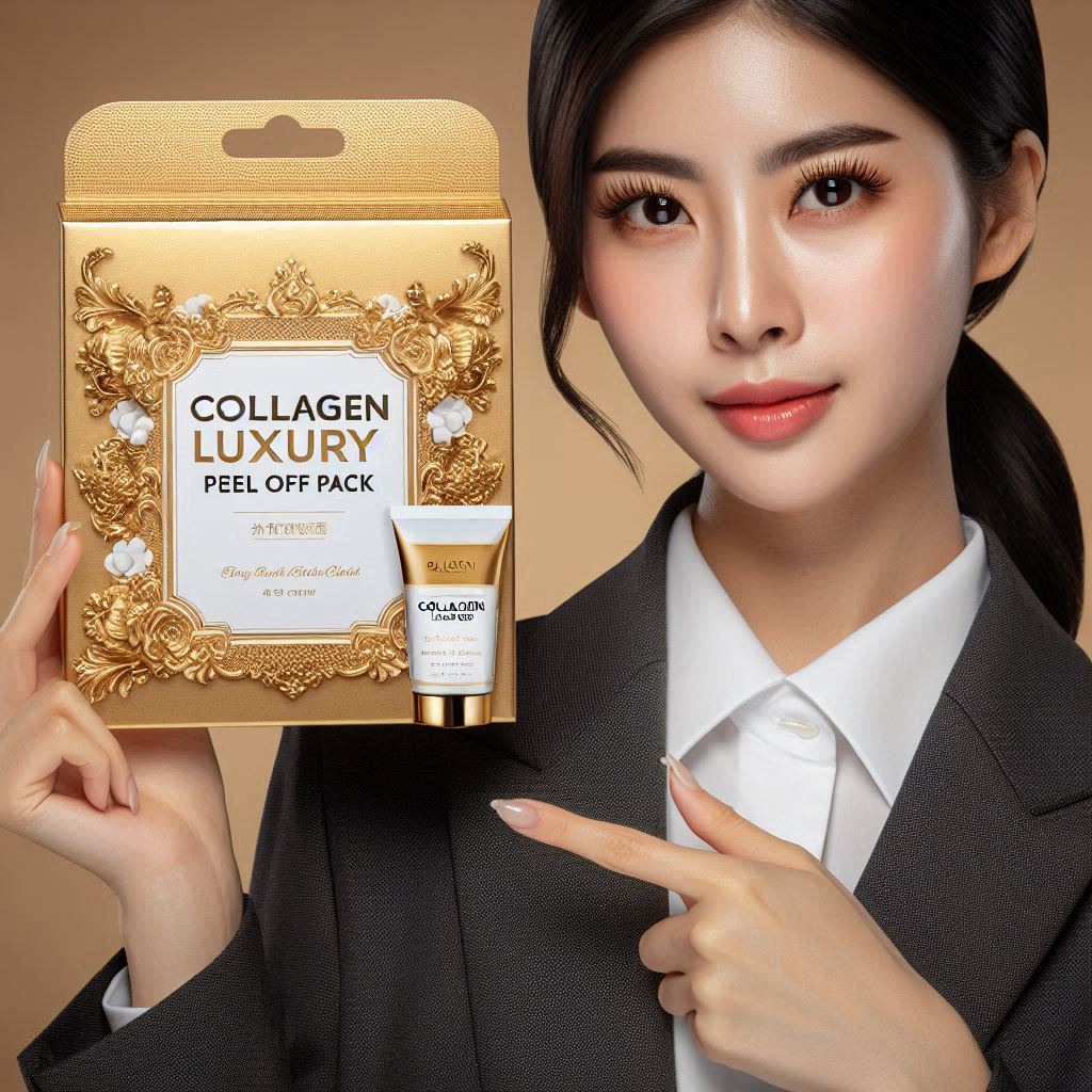 Mặt Nạ Vàng Tinh Chất Collagen And Luxury Gold Peel Off Pack