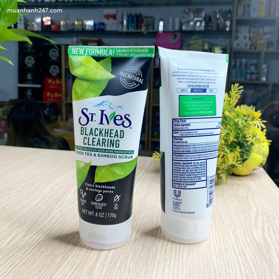 St.Ives Sữa Rửa Mặt Tẩy Tế Bào Chết Mỹ Cách Dùng Hiệu Quả