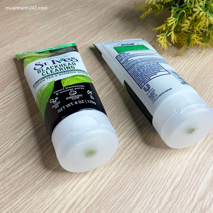 St.Ives Sữa Rửa Mặt Tẩy Tế Bào Chết Mỹ Cách Dùng Hiệu Quả