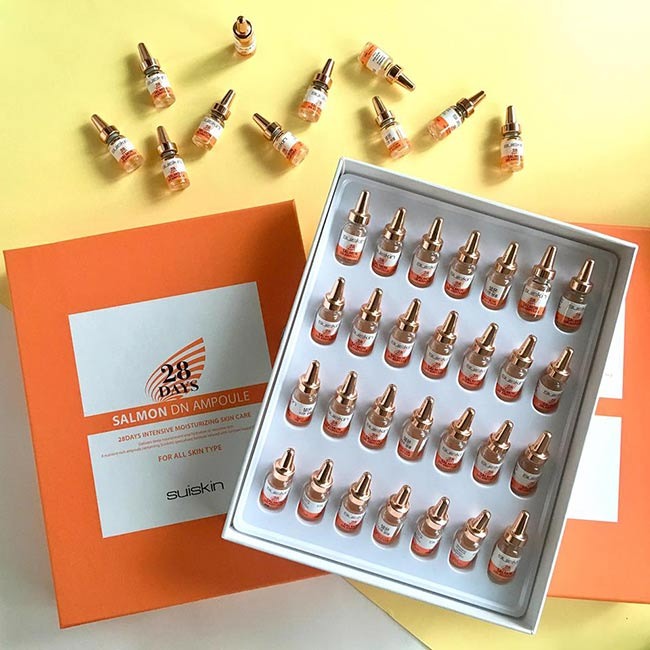 Suiskin Salmon DN Ampoule Cách Sử Dụng Đạt Hiệu Quả Tốt Nhất