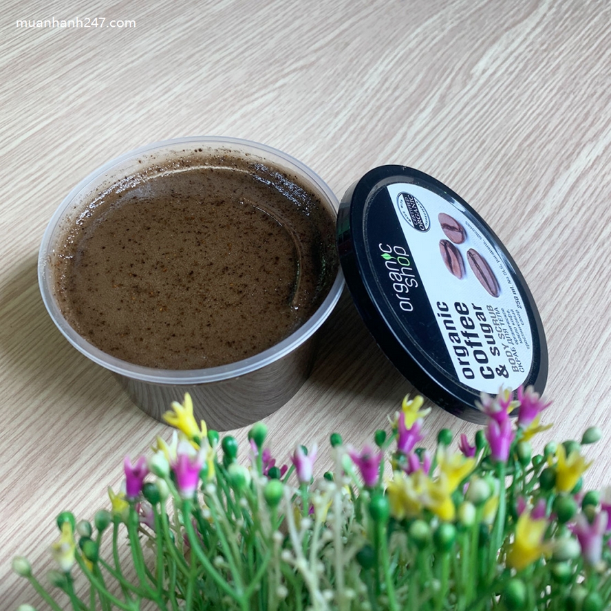 Tẩy Da Chết Toàn Thân Body Scrub Organic Coffee And Sugar Nga
