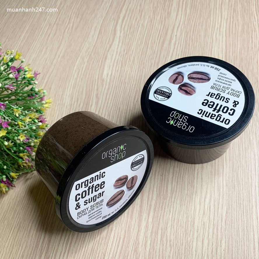 Tẩy Da Chết Toàn Thân Body Scrub Organic Coffee And Sugar Nga