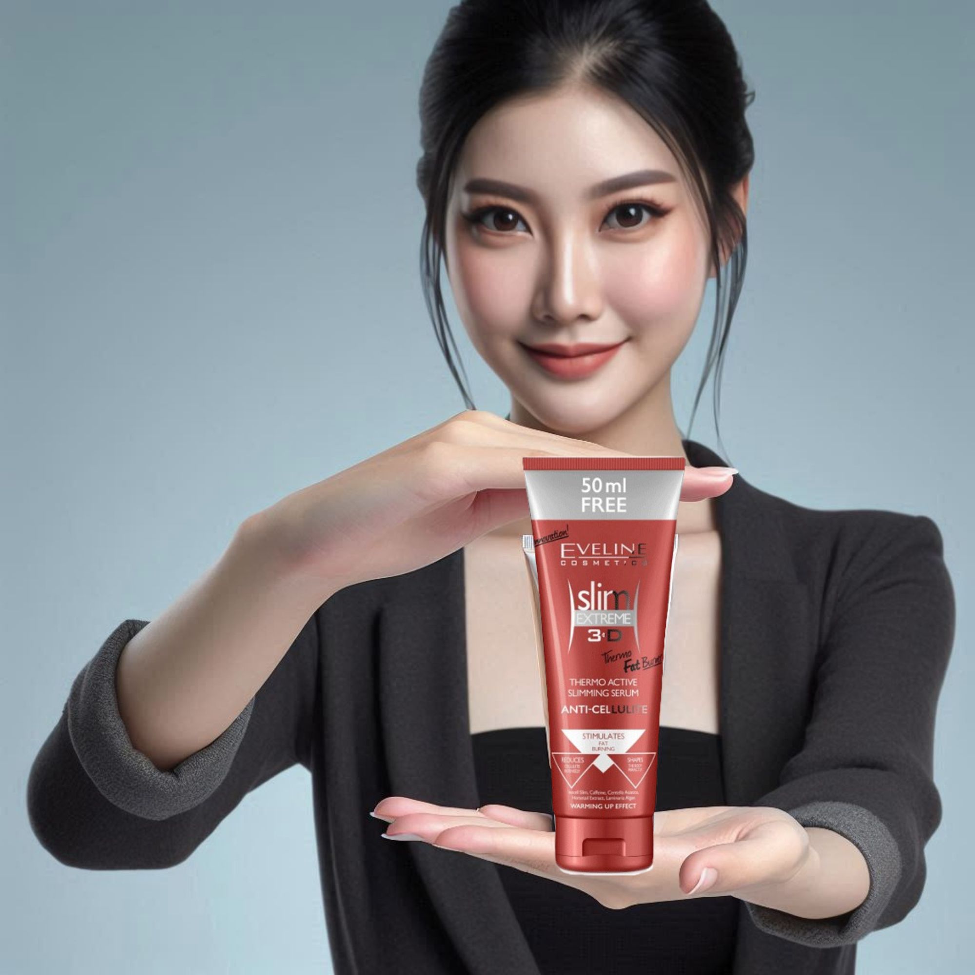 Tinh Chất Đốt Cháy Mỡ Eveline Slim Extra 3D