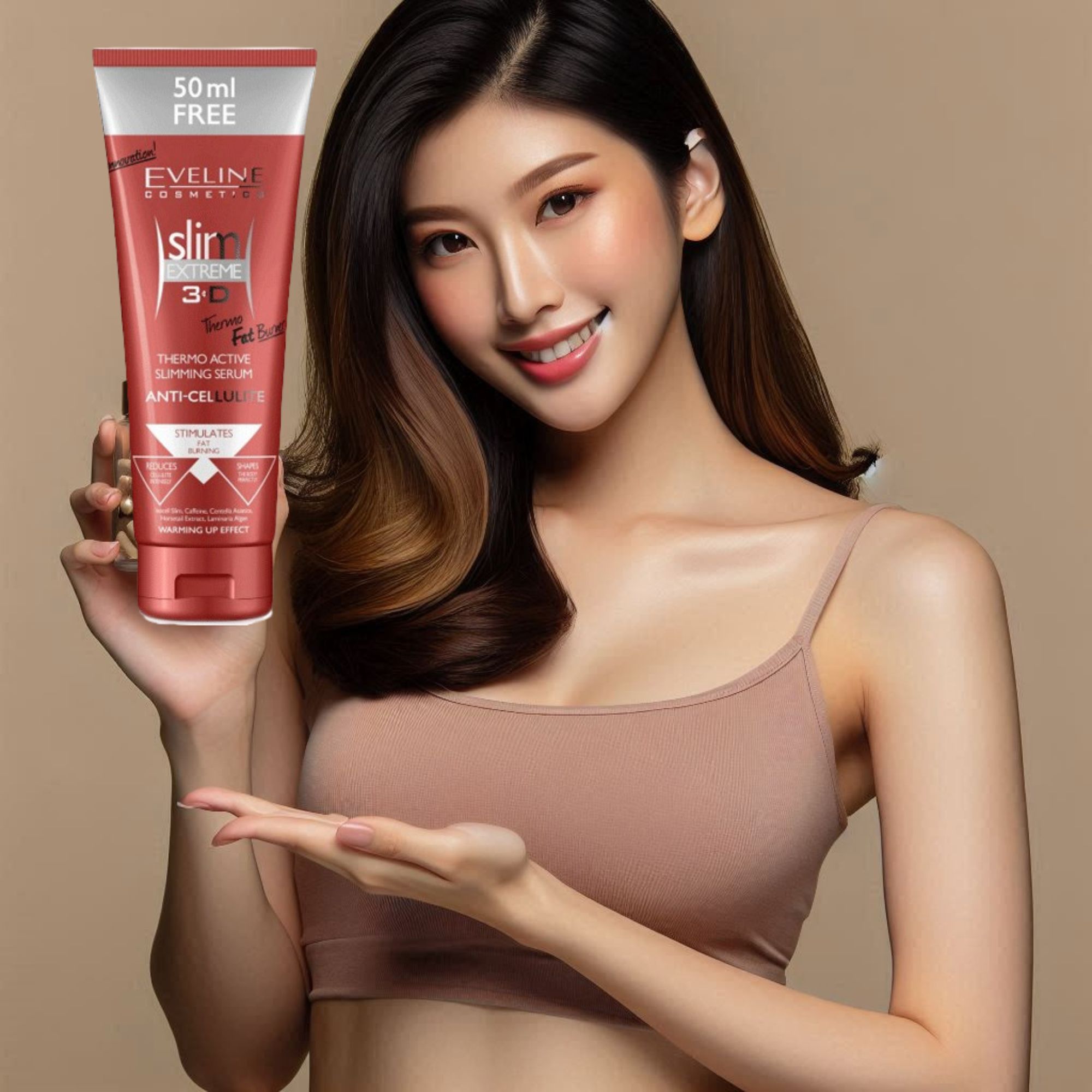 Tinh Chất Đốt Cháy Mỡ Eveline Slim Extra 3D