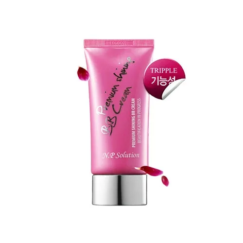 Kem Chống Nắng - Che Khuyết Điểm N.p Solution Premium Shining Bb Cream