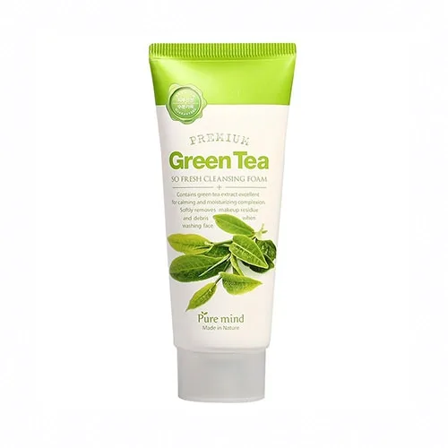 Pure Mind Sữa Rửa Mặt Trà Xanh Hàn Quốc