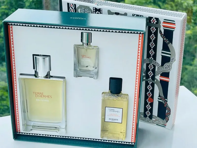 Set Hermes Terre Eau Givrée - Thực Sự Cuốn Hút và Đẳng Cấp