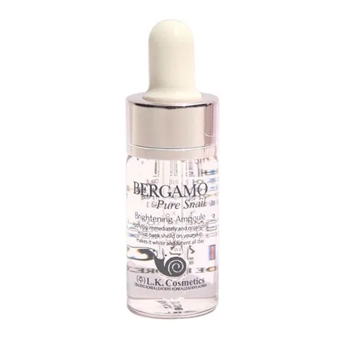 Serum Bergamo Pure Snail Brightening 13ml Hàn Quốc