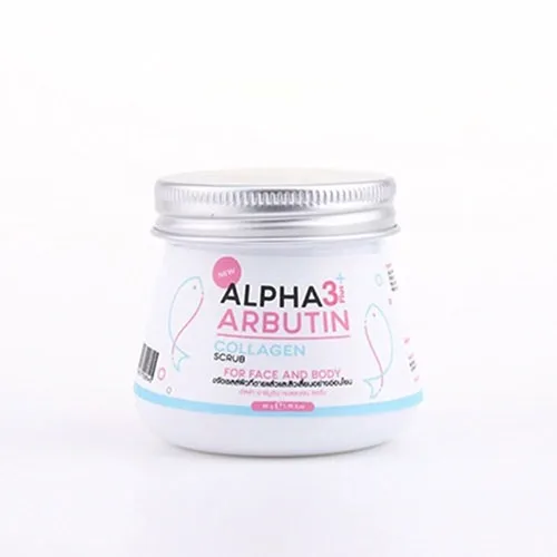 Tẩy Tế Bào Mặt và Toàn Thân Alpha Arbutin Scrub 3 Plus Thái Lan