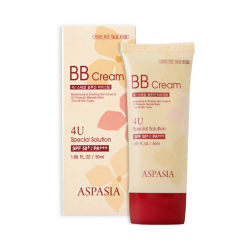 Kem Nền Chống Nắng Aspasia 4U Special B.B Solution Cream SPF50 PA