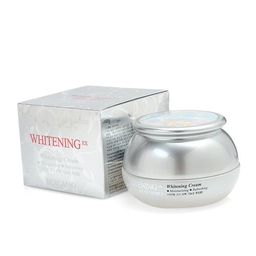 Kem Dưỡng Trắng Da Chính Hãng Hàn Quốc Bergamo Whitening EX Cream