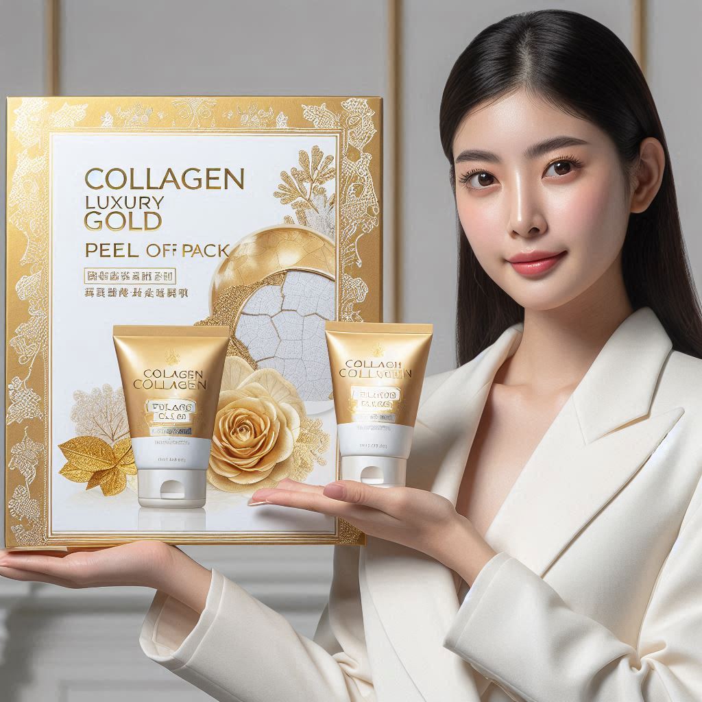 Mặt Nạ Vàng Tinh Chất Collagen And Luxury Gold Peel Off Pack