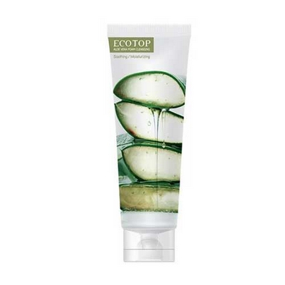 Sữa Rửa Mặt Nha Đam Ecotop Aloe Vera Foam Cleansing 120ml