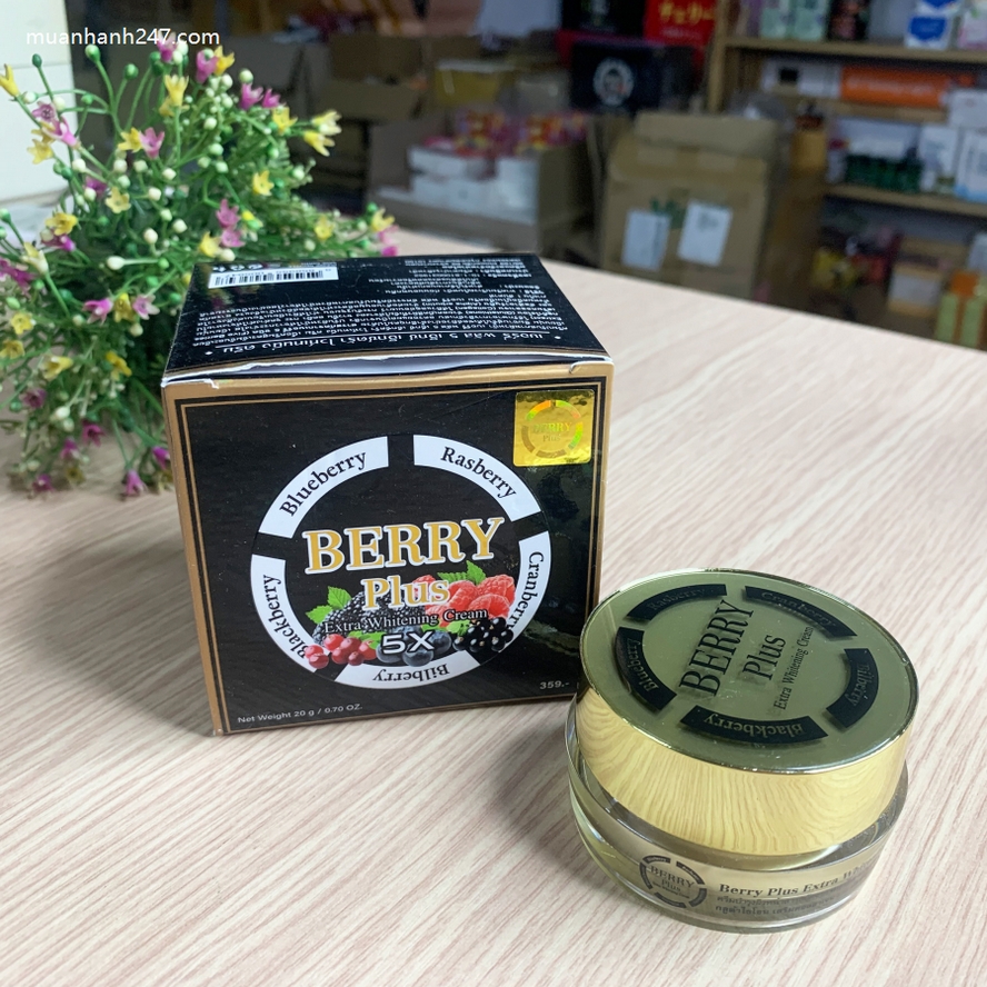 Kem Trị Nám Berry Plus Extra Whitening Cream Thái Lan Dưỡng Da Mặt-1