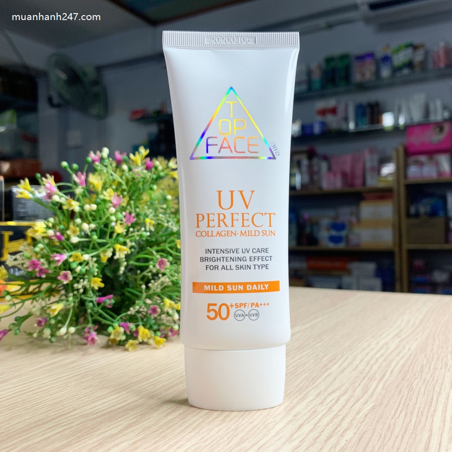 Kem Chống Nắng Top Face UV Perfect SPF50 Plus PA Hàn Quốc Kem Chống nắng-5