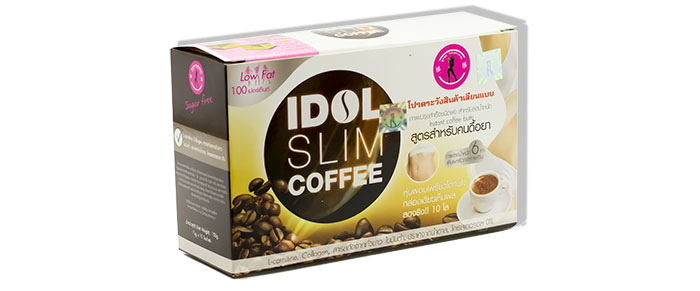 Giảm Cân Cafe Idol Slim Coffee Thái Lan(Mua 2 tặng 1) Tan Mỡ Bụng - Giảm cân-1
