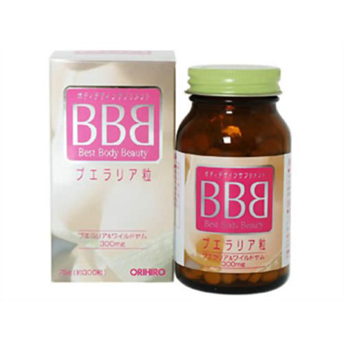 Viên Uống Nở Ngực Best Body Beauty BBB Orihiro 300 Viên
