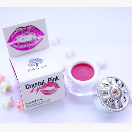 Son dưỡng trị thâm môi Laila Crystal Pink Lip Thái Lan